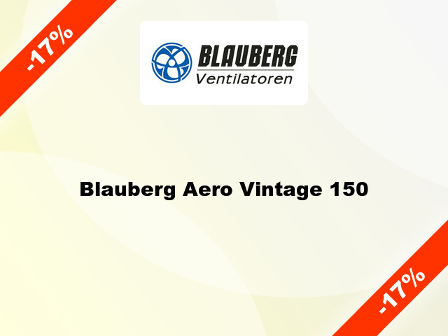 Blauberg Aero Vintage 150