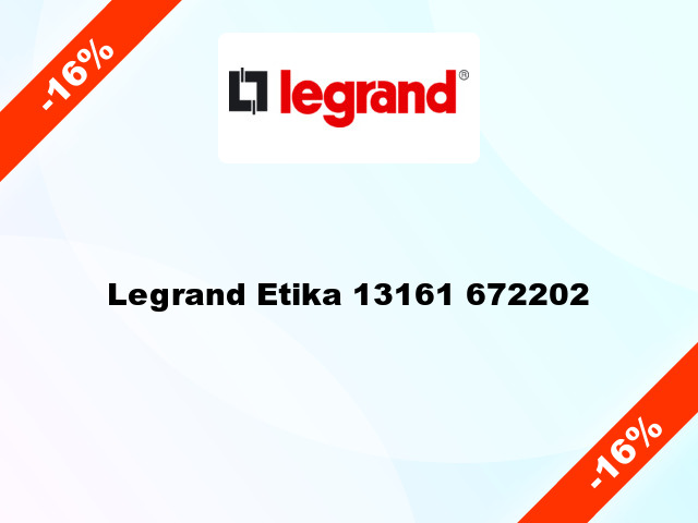 Legrand Etika 13161 672202