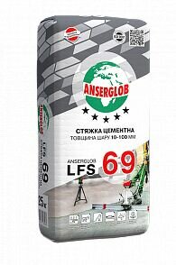 ANSERGLOB Стяжка цементна  LFS 69 10-100мм